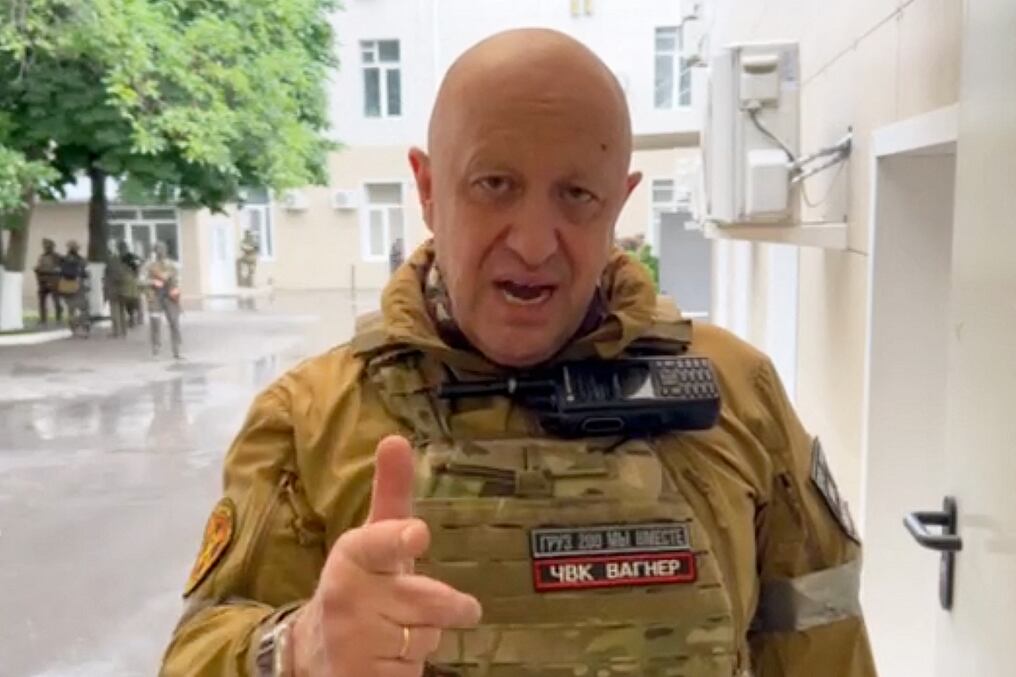 El multimillonario de 62 años, Yevgueni Prigozhin, sacudió a Rusia durante 24 horas, dirigiendo a su grupo paramilitar a 400 km de Moscú. Foto: AFP
