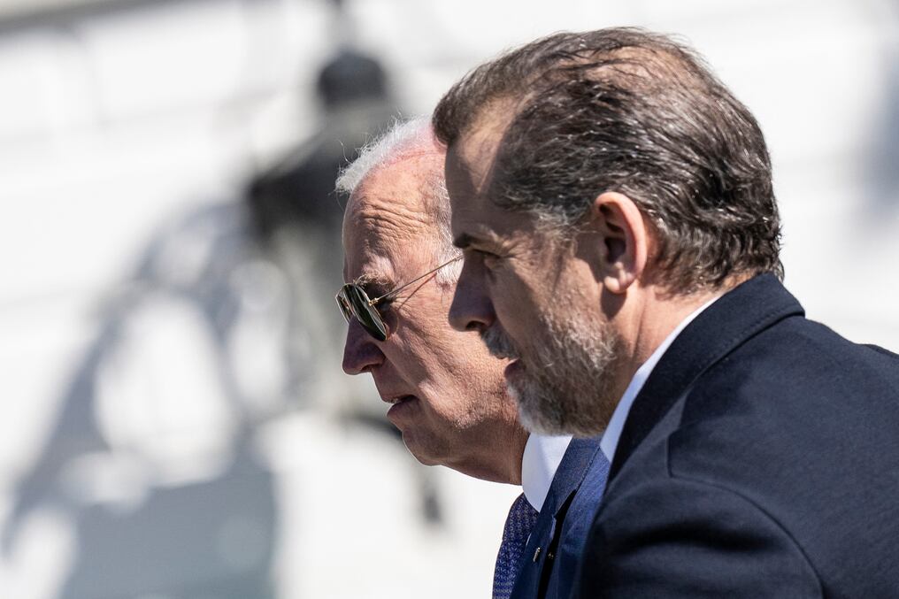 El mes pasado fue nombrado un fiscal especial para investigar al hijo del presidente Joe Biden, Hunter. Foto: AFP