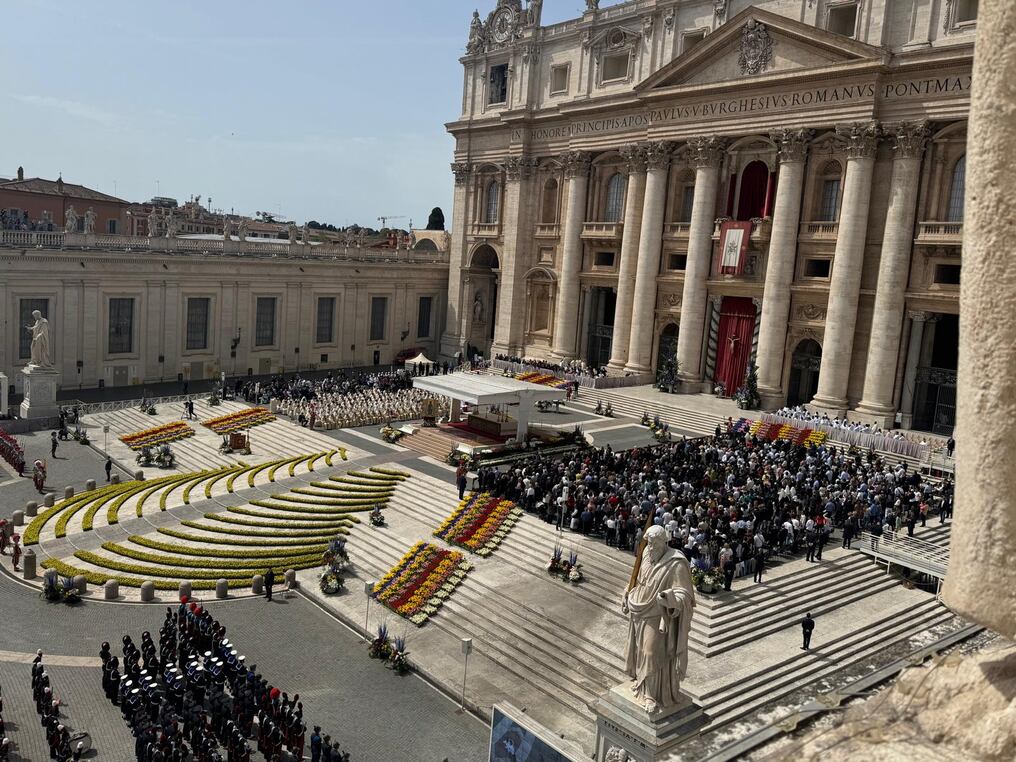 El papa Francisco dio su último mensaje el domingo de pascuas. Foto: Gentileza