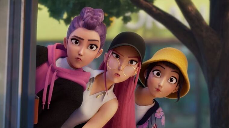 Las guerreras del K-pop' está disponible en Netflix.