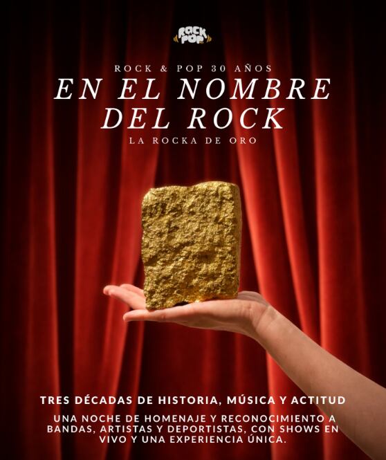“En el nombre del rock” se llevará a cabo este jueves 8 de enero, en el Teatro Municipal de Asunción.