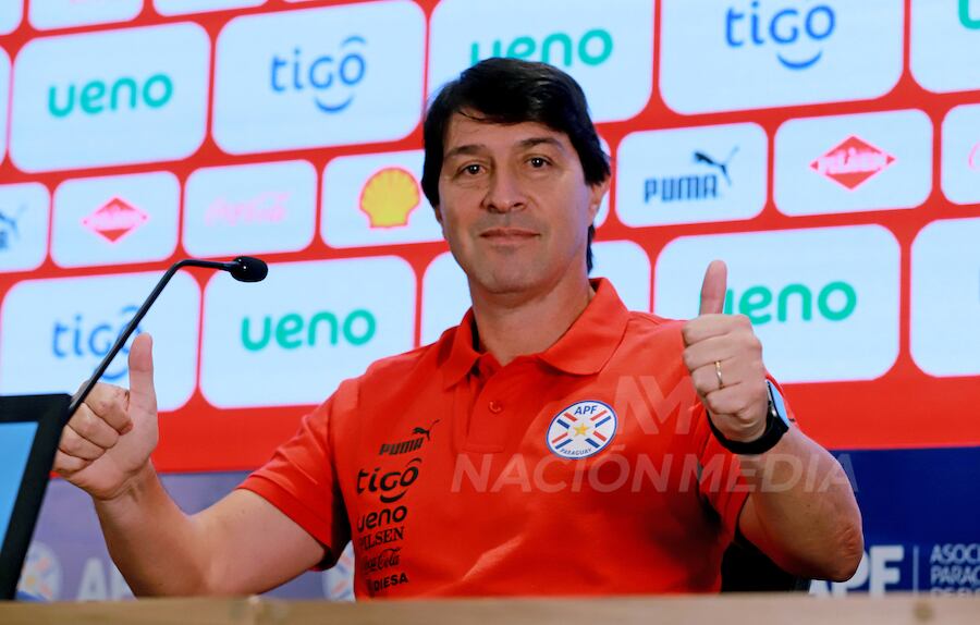 Daniel Garnero, DT de la selección
paraguaya.FOTO:CARLOS JURI
