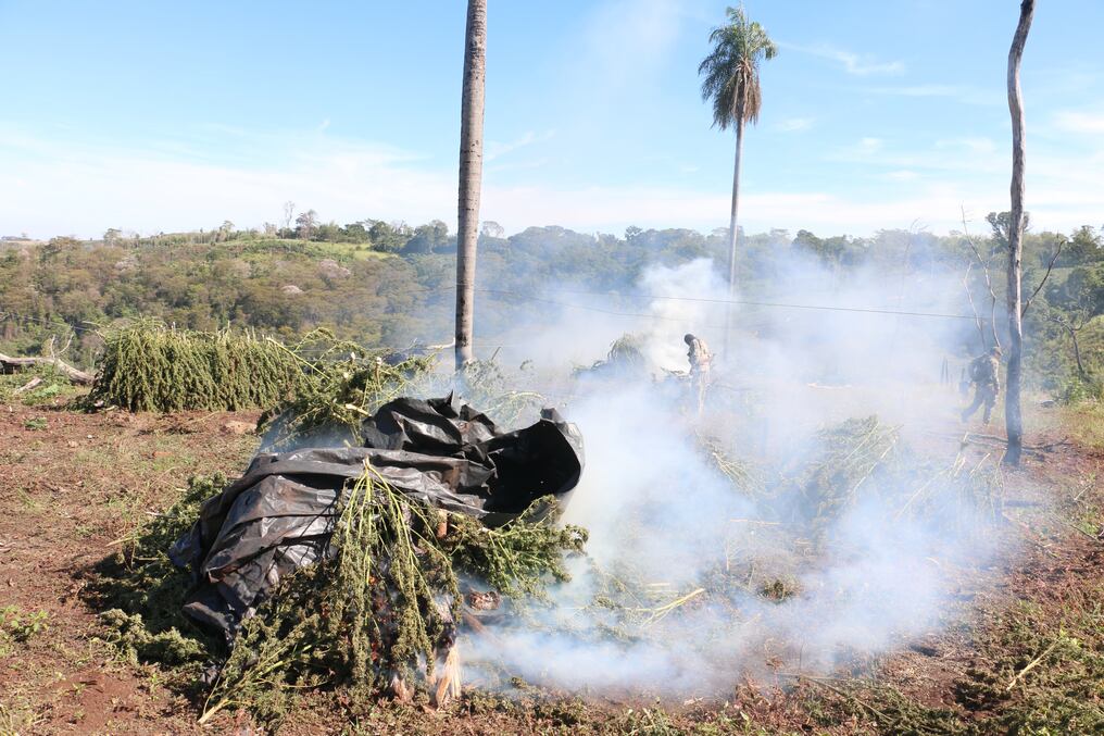 Continúa el trabajo para neutralizar el crimen organizado. En ese marco, se realizan operaciones conjuntas no solo entre los efectivos nacionales, sino en colaboración con las de otros países. Foto: Gentileza