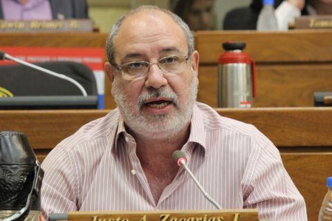 El exdiputado Justo Zacarías fue designado por el presidente electo Santiago Peña como el próximo titular de la Itaipú Binacional. Foto: Gentileza
