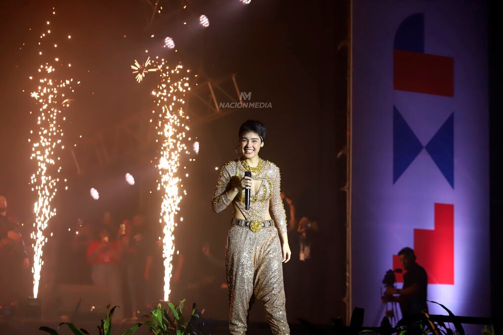 Aye Alfonso dio un golpe a sus detractores con multitudinario show en la Expo. Foto: Cristóbal Núñez