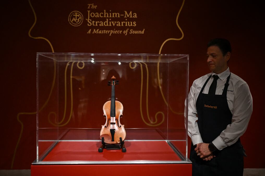 Violín Stradivarius alcanza USD 11,3 millones en subasta en Nueva York