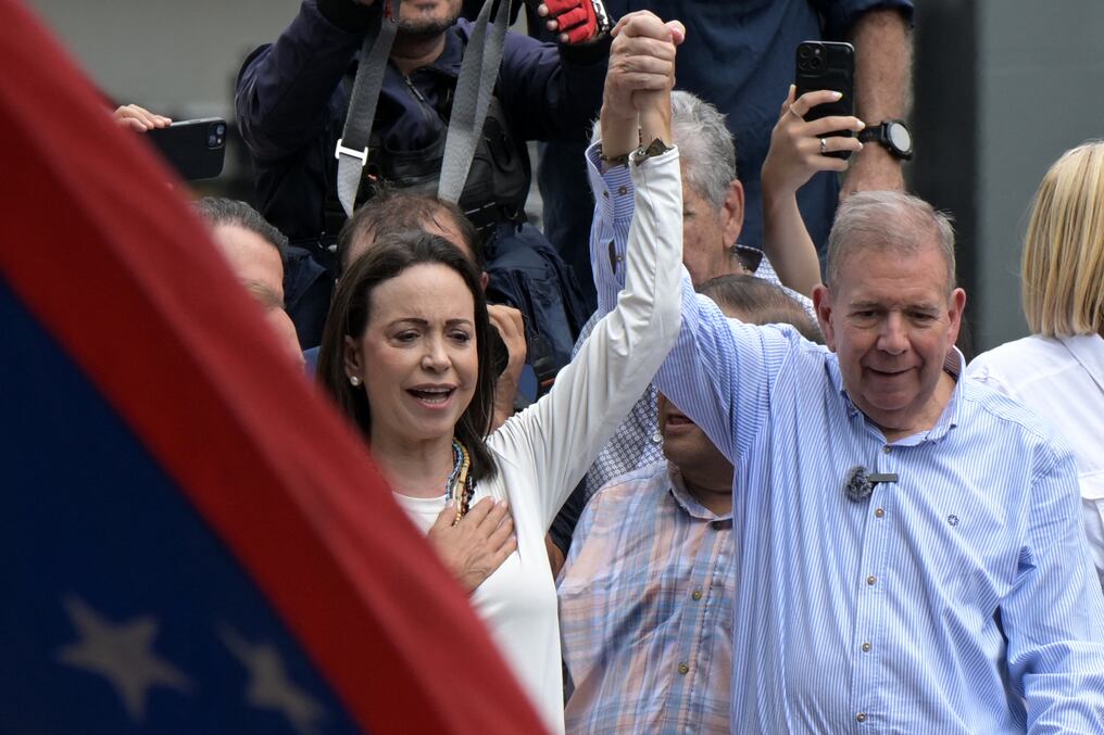 Ante la propuesta de Lula y Petro de realizar nuevas elecciones, Edmundo González Urrutia tuiteó: "Las elecciones presidenciales en Venezuela se realizaron el pasado 28 de julio y las gané abrumadoramente". Foto: AFP