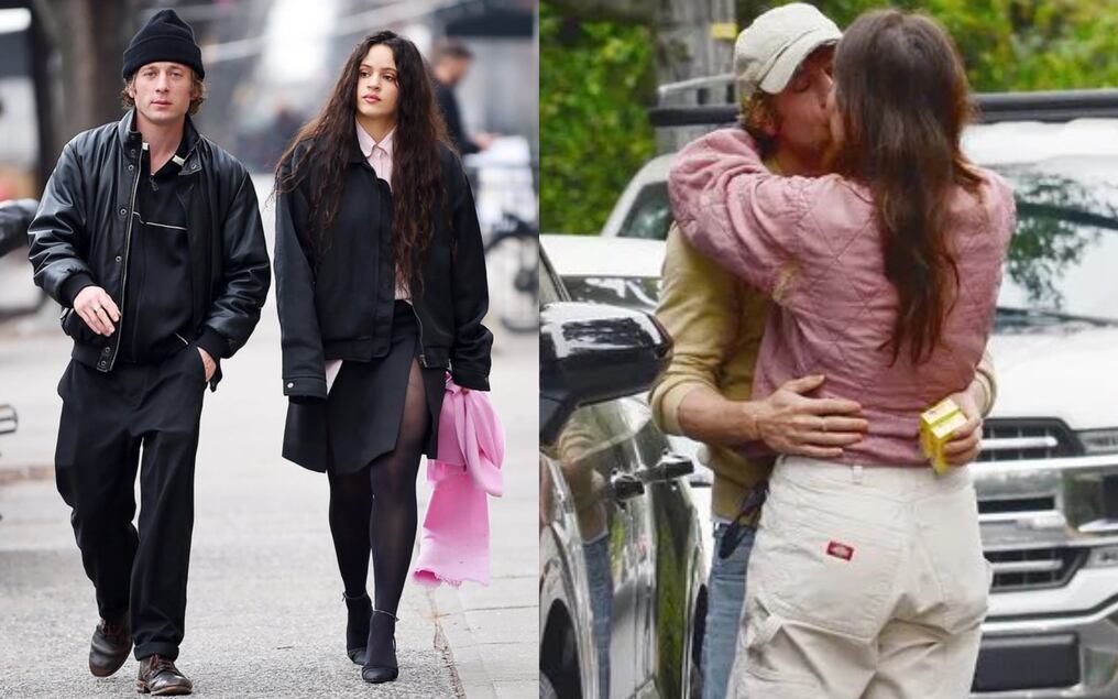 Jeremy Allen White fue visto a los besos con otra, en el cumpleaños de Rosalía. Foto: Gentileza