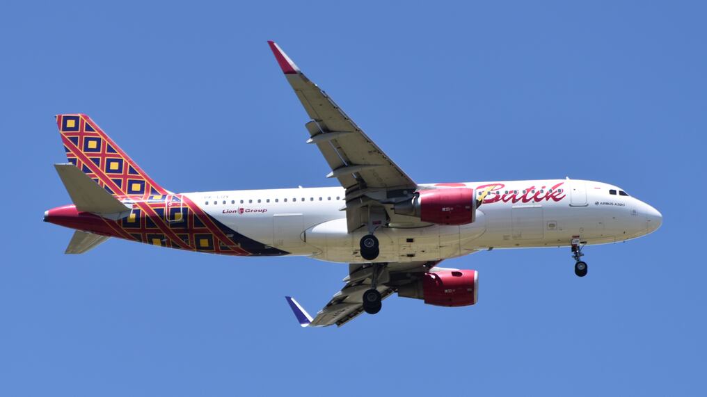 Ambos pilotos se quedan dormidos en el Airbus A320 de Batik Air durante 28 minutos. Foto: Ilustrativa