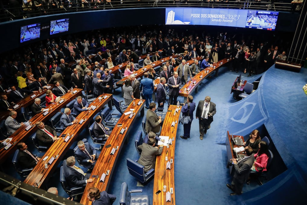 El Congreso brasileño estudia un proyecto de ley que pretende poner un tope a la tarifa de Itaipú. Foto: Archivo/Sergio Lima/AFP