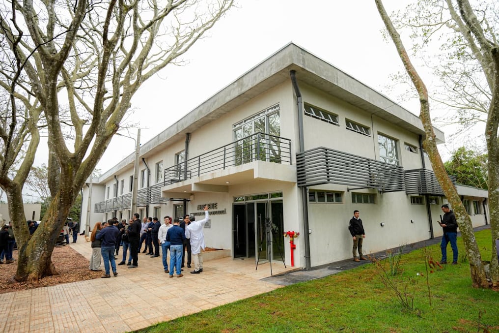 El nuevo y moderno albergue del Hospital Nacional de Itauguá. Foto: Gentileza 
