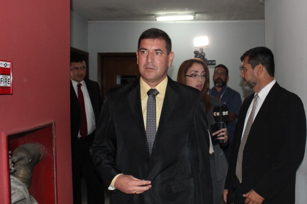 El 5 de noviembre de 2019, el general Jorge Antonio Orué Roa prestó declaración indagatoria ante la Fiscalía. Foto: Fiscalía