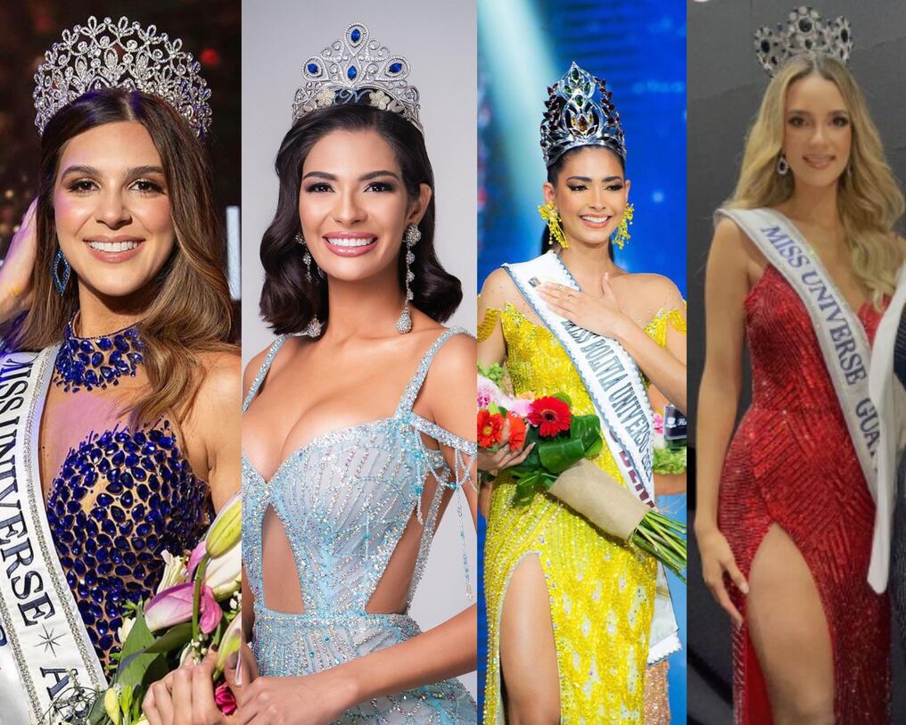 Algunas de las latinas para Miss Universo 2023 Foto:@YamileDajud/@SheynnisPalacios/@MaríaEstefanyRivero/@MichelleCohn
