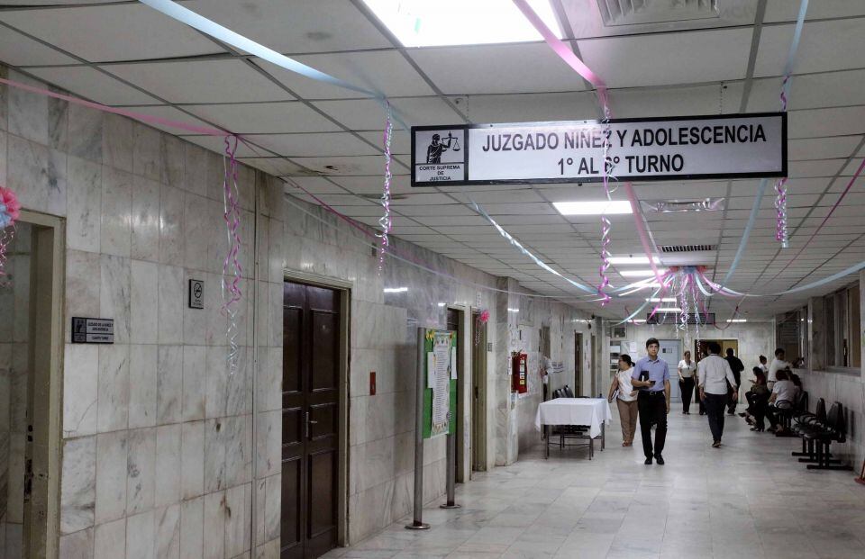 Se iniciaron 51.468 expedientes en 2024 en relación a juicios que se tramitan en el juzgado de la Niñez como ser asistencia de alimenticia, homologación de acuerdos, ofrecimiento de prestación de alimento y otros. Foto: Archivo