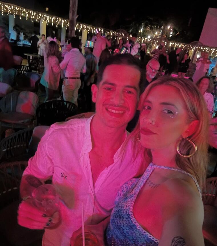 Marcos Viveros y Carmiña Masi, llevan años de relación. Foto: Instagram - @marquito_bbq