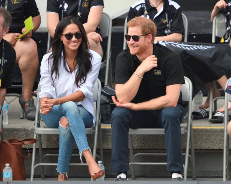 Meghan Markle y Enrique.