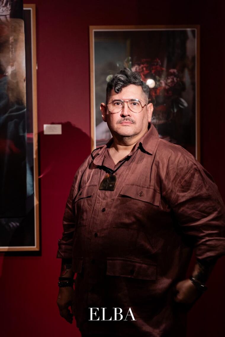 Raúl Villalba inauguró “Elba”. Foto: Icónico