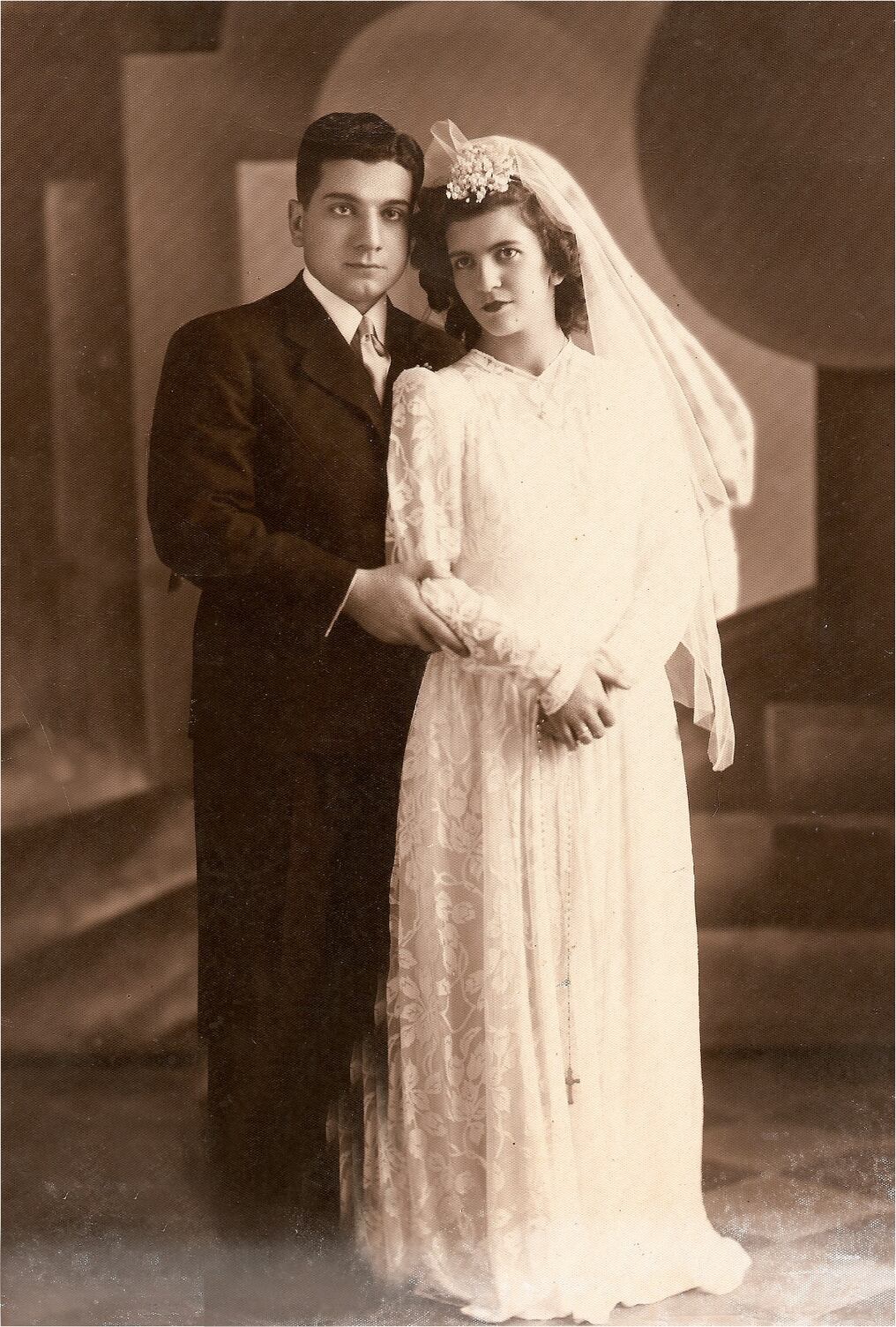 Augusto Roa Bastos se casó en 1942 con Lidia Mascheroni. De este amor nacieron Mirta y Carlos, los primeros hijos del escritor. Foto: Gentileza