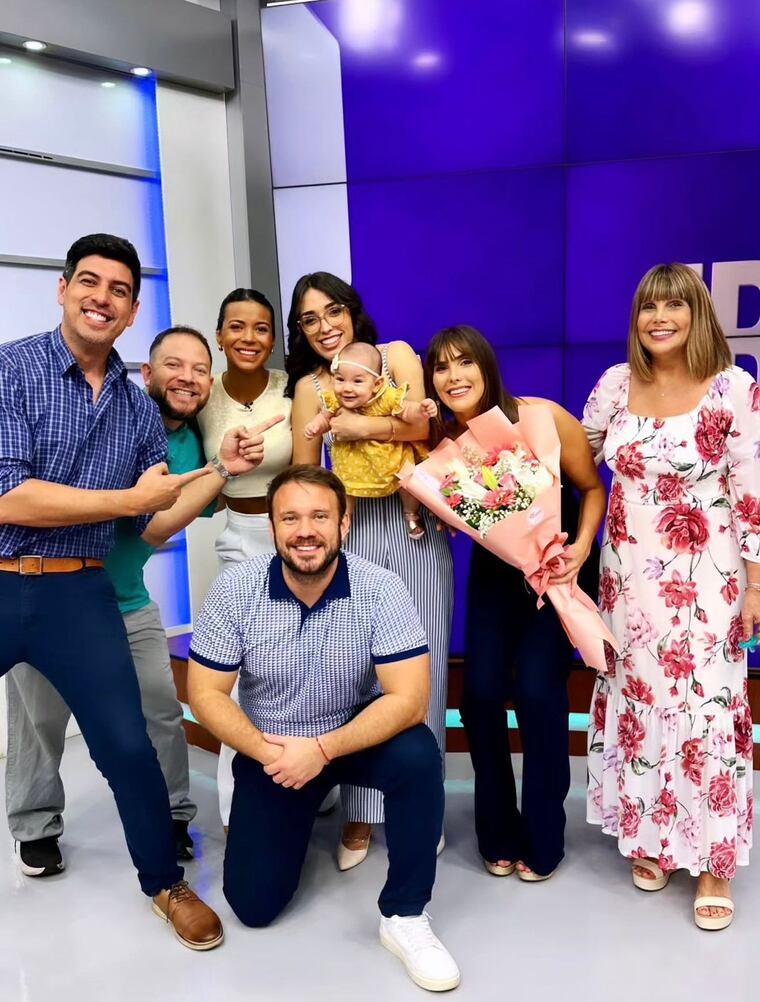 Luchi García Rubin volvió a La Mañana de Cada Día. Foto: Instagram - @luchigarciarubin