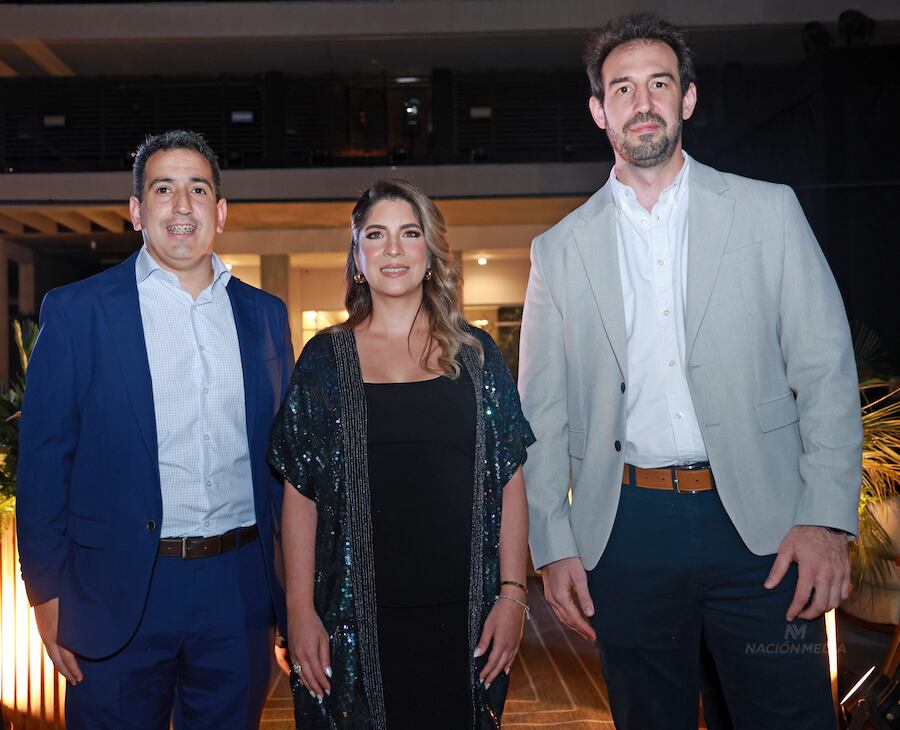 Claudio Centurin, Ana Beln Snchez y Francisco Soldani