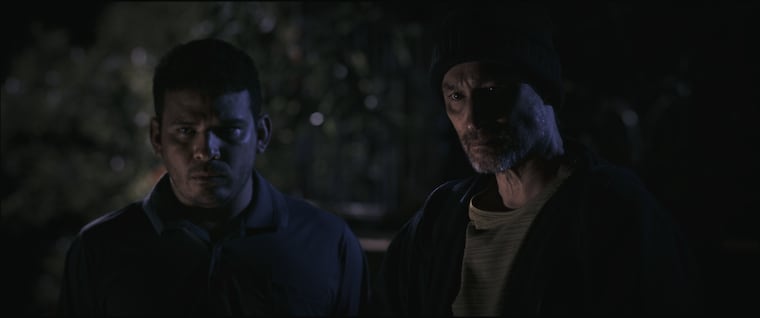 Ariell López y Fernando Abadie, en “La Sombra”.