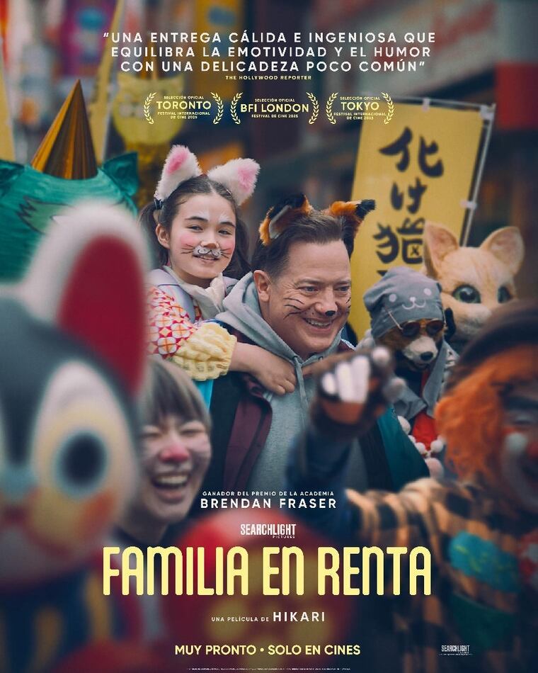 Póster de la película “Familia En Renta”.