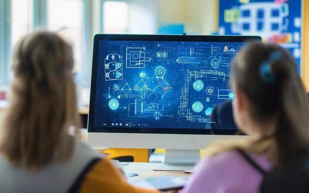 Una introducción sobre inteligencia artificial será implementada en las escuelas emiratíes. Foto: Ilustrativa