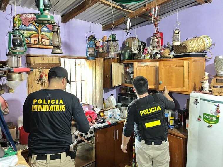 El operativo se desarrolló en Caacupé.