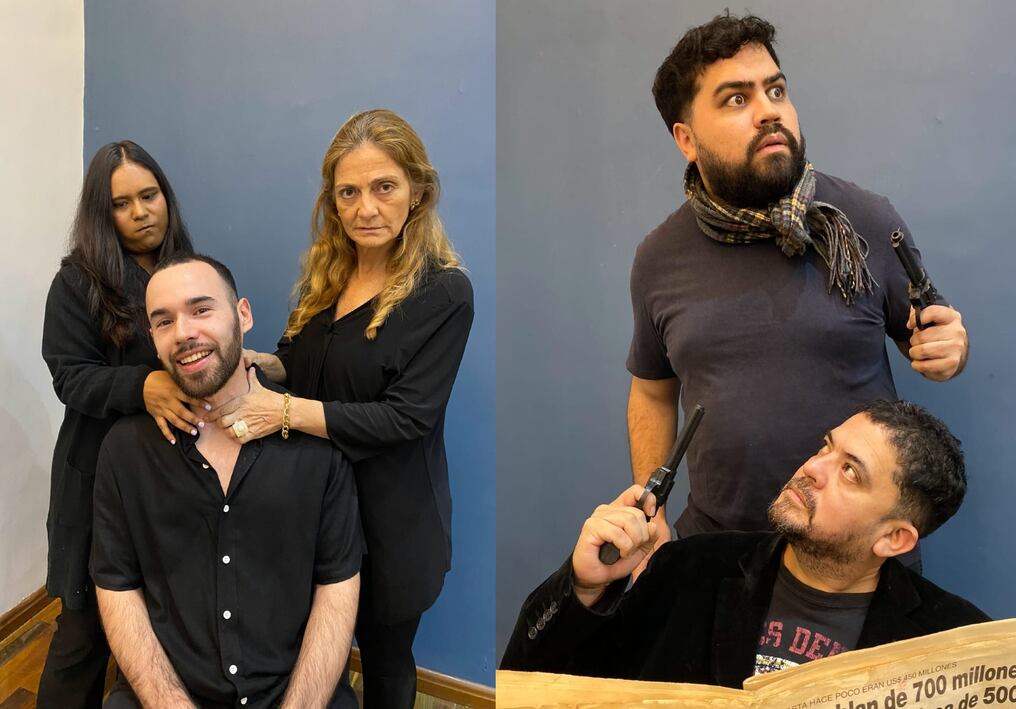 Imágenes de las propuestas teatrales “El Montaplatos” y “Decir que sí”. Foto: ICPA