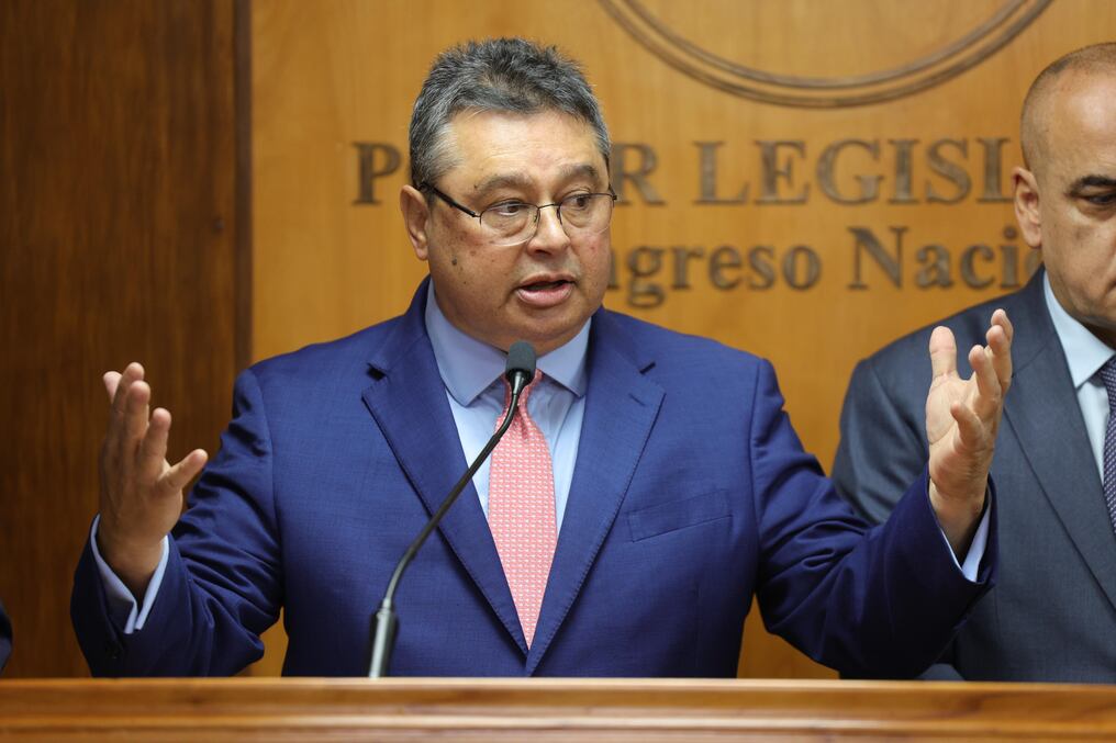 El senador Gustavo Leite detalló los ingresos y egresos de la organización, así como el reporte detallado de las donaciones realizadas a la asociación civil. Foto: Gentileza
