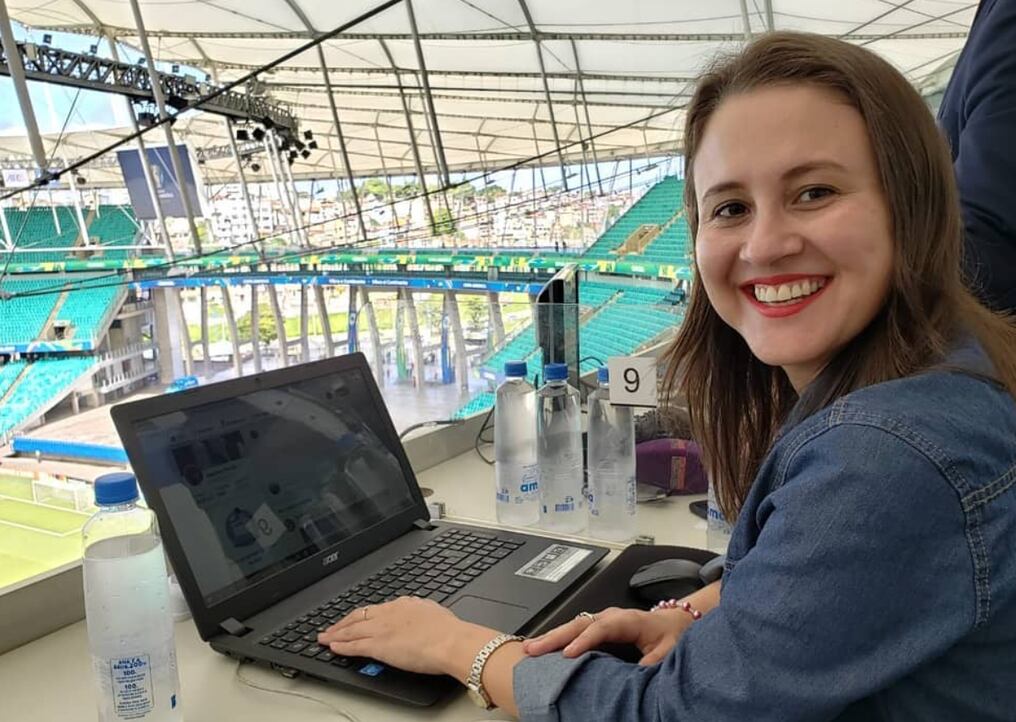 La periodista deportiva Marlene Torres integra el equipo de “Versus”. Foto: Archivo