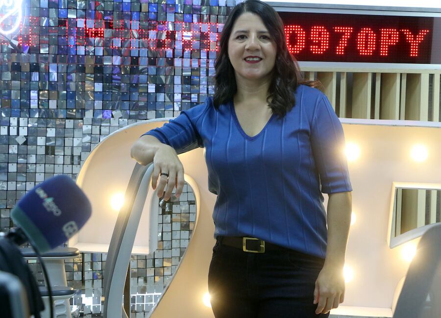Belén Paredes, jefa de Prensa de Universo 970 AM/Nación Media