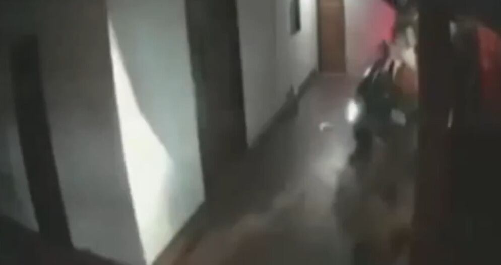 La mujer que estaba al mando de la camioneta fue identificada por los intervinientes como Myrian Raquel Zaracho, de 40 años. Foto: Gentileza