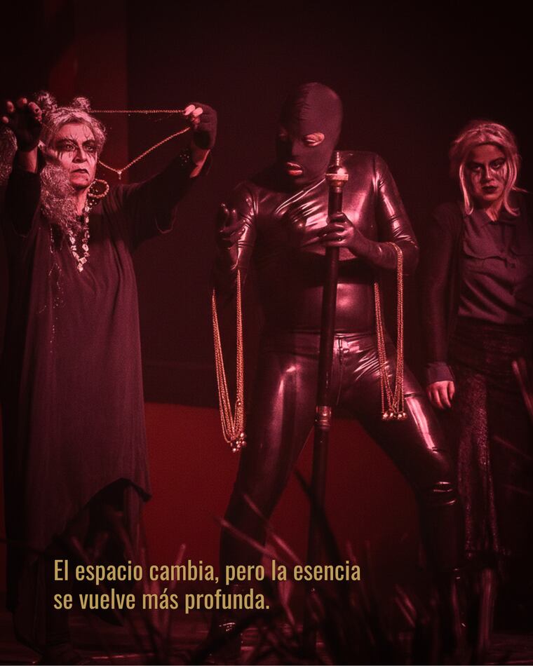 Escena de “Mefistófeles, Corazón de abismo”. Foto: Gentileza