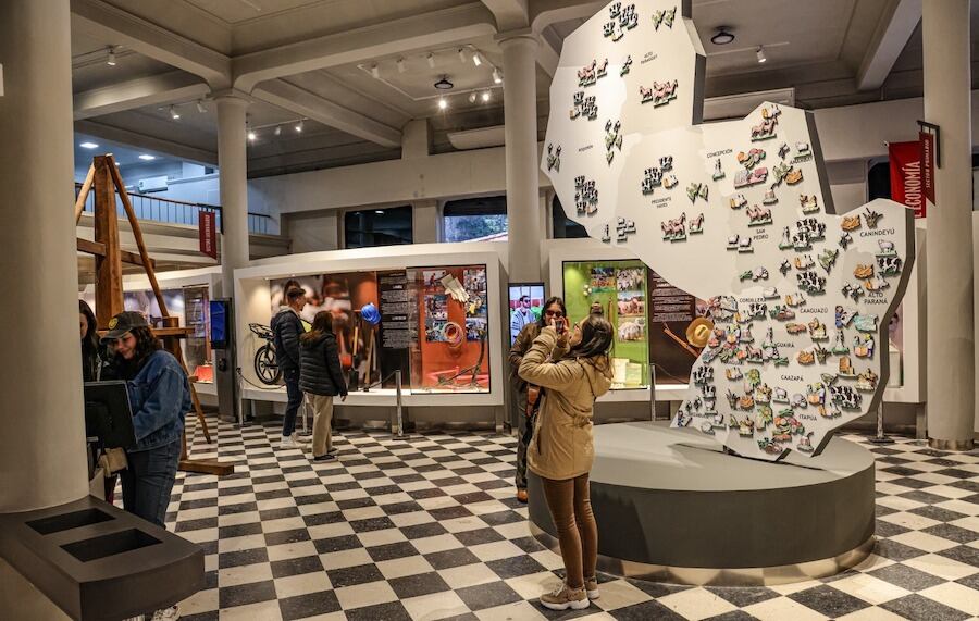 El museo de economía en Asunción invita al recorrido por la historia económica del Paraguay. Foto: Gentileza