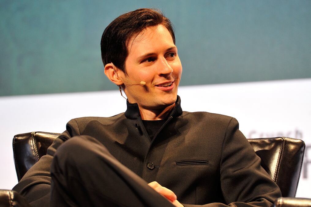 Pavel Durov, en un evento de tecnología en California en el 2015; creó la plataforma de mensajería en 2013 con su hermano Nikolái. Foto: AFP