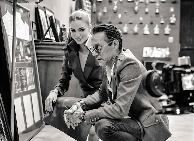Nadia Ferreira entrevistó a Marc Anthony.