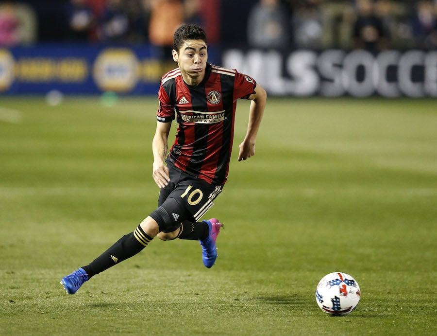 Miguel Almirón. Foto: AFP