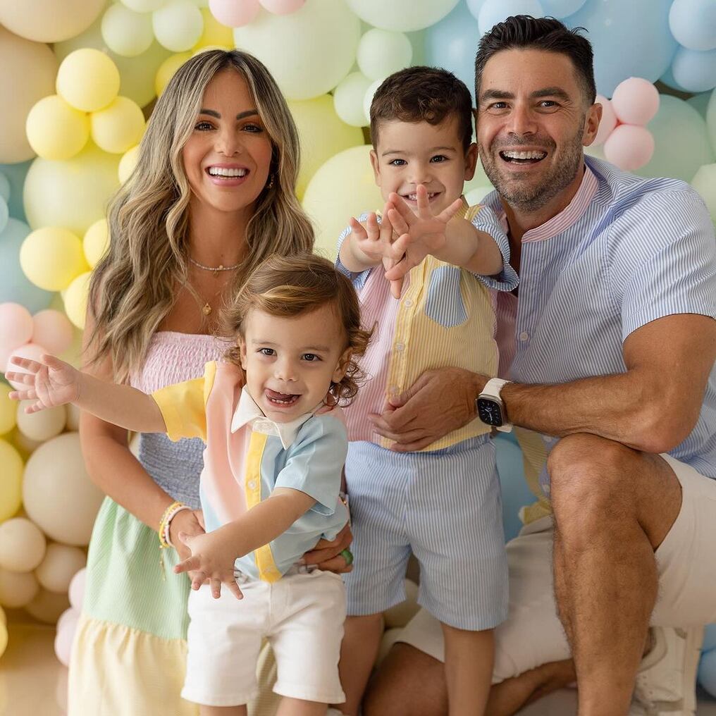 Maga Páez celebró los dos añitos de su hijo Baltasar Escobar. Foto: @MagaPáez/Instagram