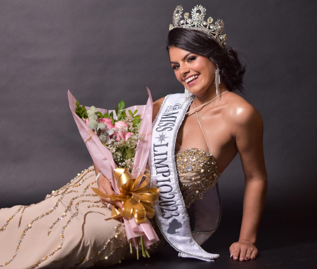 Bárbara Olmedo se coronó como la nueva Miss Limpio a finales del 2023. Foto: Gentileza