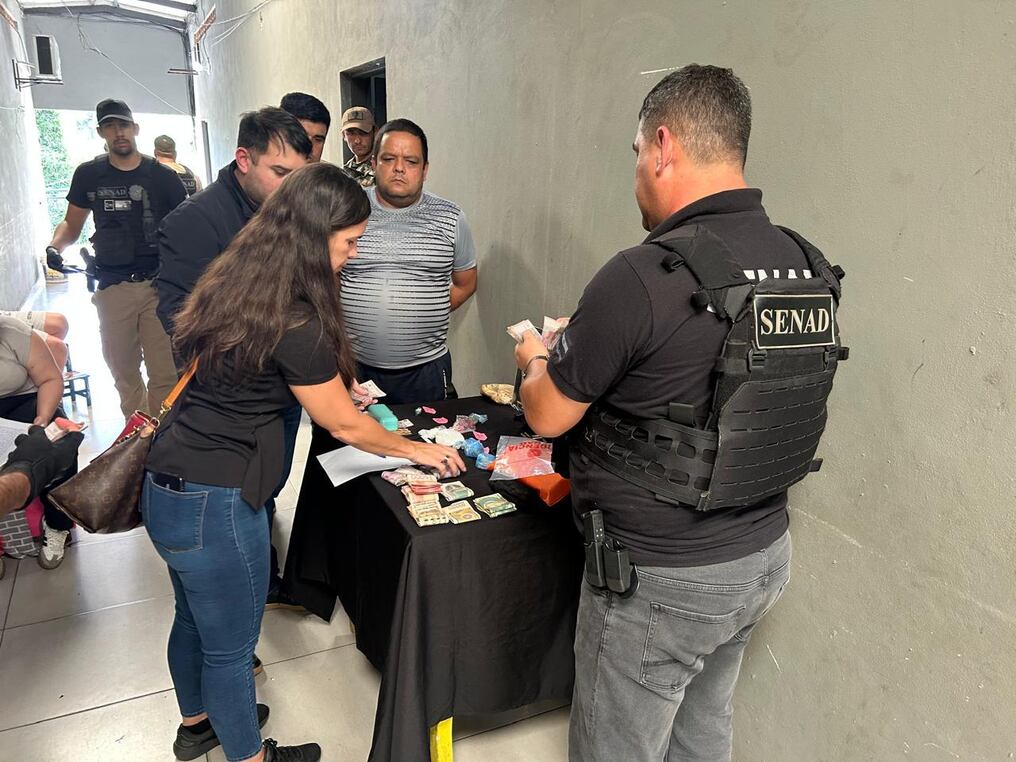 El detenido fue identificado como Gustavo Adolfo Saldívar Garay, alias Pa'i. Foto: Gentileza