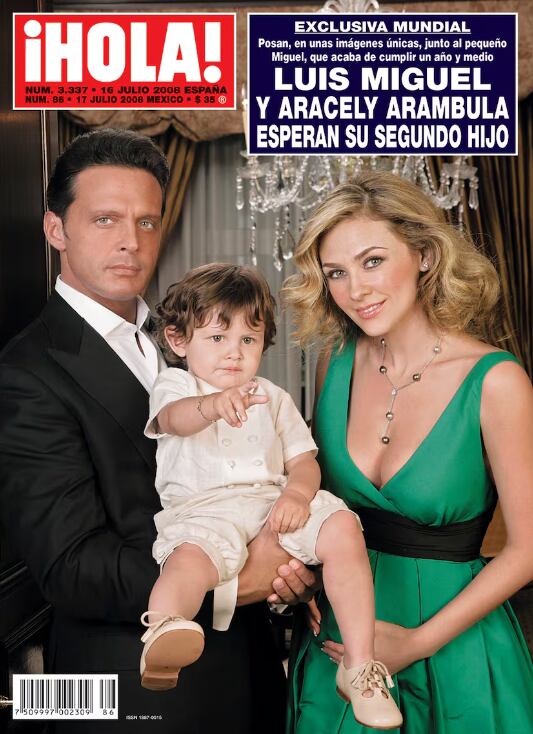 Portada de la revista ¡HOLA!, del 2007.