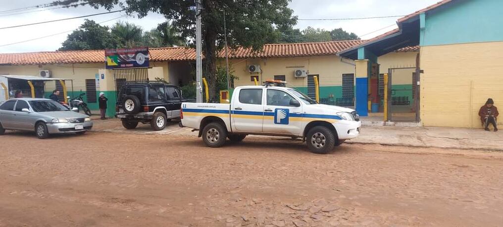 En la escuela y colegio San Pedro Apóstol de la ciudad de Ypané decidieron instalar el botón de pánico para repeler a asaltantes y acosadores. Foto: Gentileza