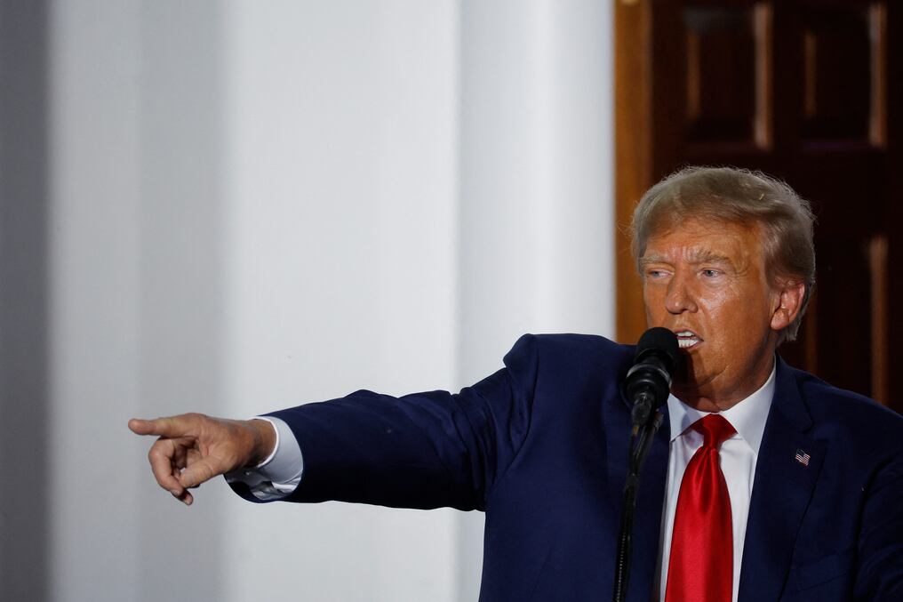 El exmandatario calificó al presidente de Estados Unidos de “corrupto” y le acusó de arremeter contra “su principal adversario político”. Foto: AFP