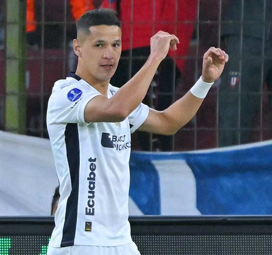 Álex Arce, artillero paraguayo de Liga de Quito