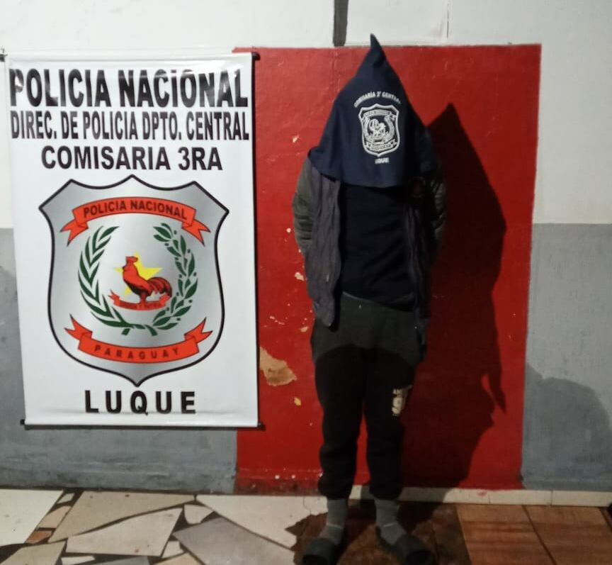 El hombre portaba un arma de fuego y afirmó que el pa’i era amante de su pareja. Foto: Gentileza