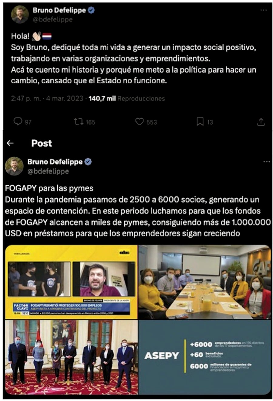 El candidato perdidoso de la Concertación, Defelippe, hizo proselitismo con ONG