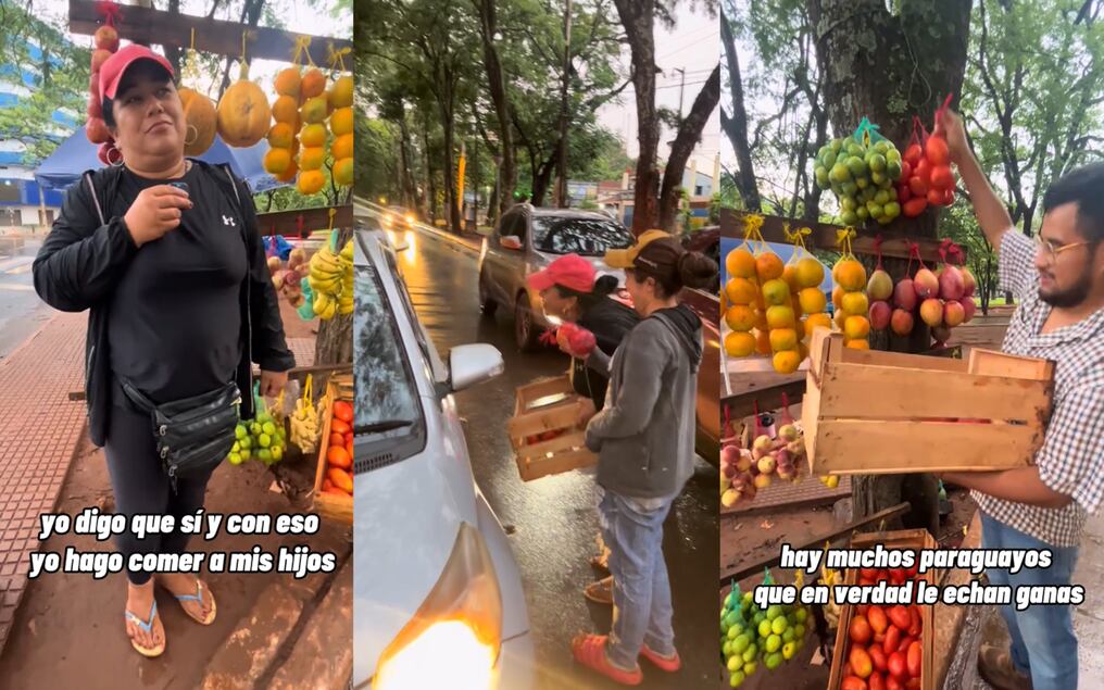 Tiktoker mexicano compró toda la mercadería de una madre soltera en C.D.E. Foto: Gentileza
