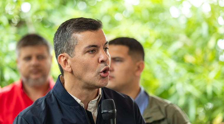 Santiago Peña, presidente de la República.