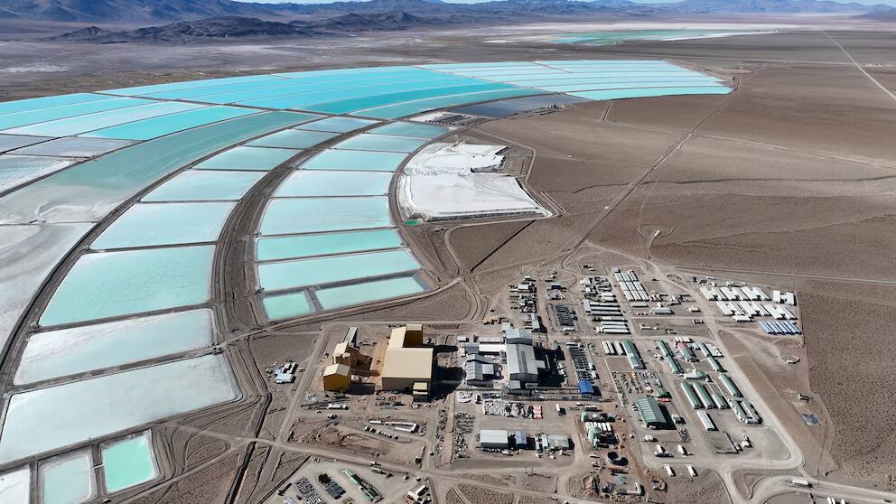 Rio Tinto ampliará la capacidad productiva de la planta existente en el salar de Rincón, en Salta. Foto: Archivo